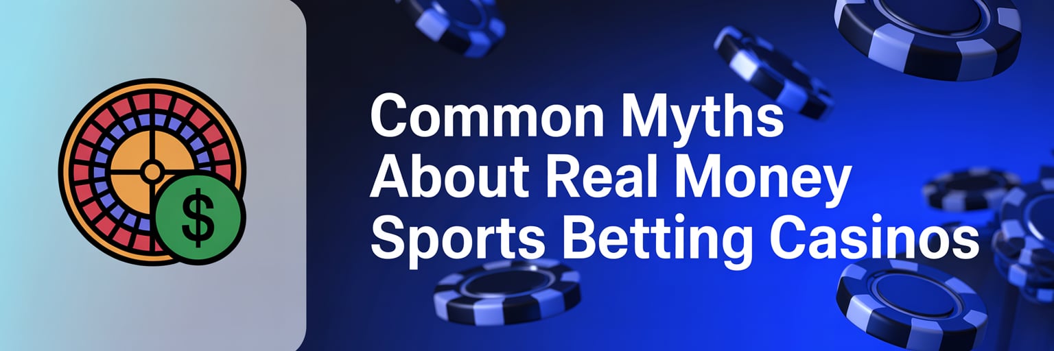 Common Myths About Real Money Sports Betting Casinos